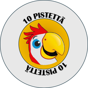 10 pistettä, keltainen (24kpl)